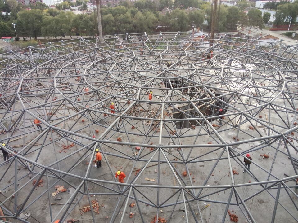 永济全民健身中心网架